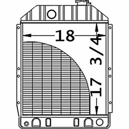 AFTERMARKET Radiator MG771716